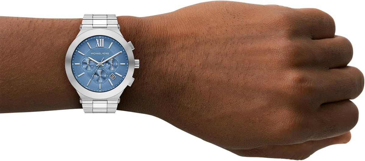 Michael Kors Oversized Billie Chronograph Quartz Blue Dial Men's Watch MK9222