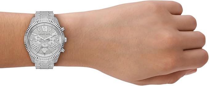 Michael Kors Lexington Quartz Silver Dial Analog Women's Watch MK4972
