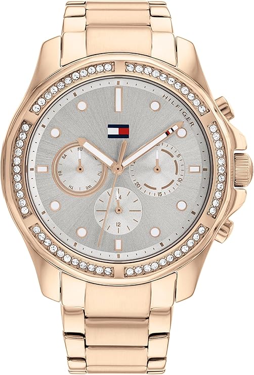 Tommy Hilfiger Damon Stainless Steel Quartz with Silicone Strap Men's Watch - 1782572