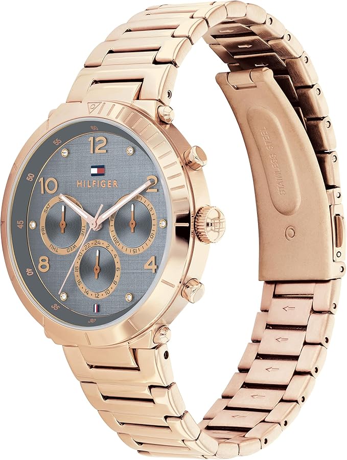 Tommy Hilfiger Emery Multifunction Day Date Gold Women's Watch - 1782489