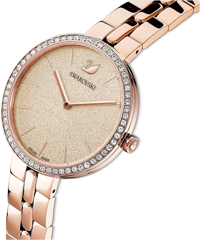 Swarovski Analog Rose Gold Dial Women's Watch-5517800