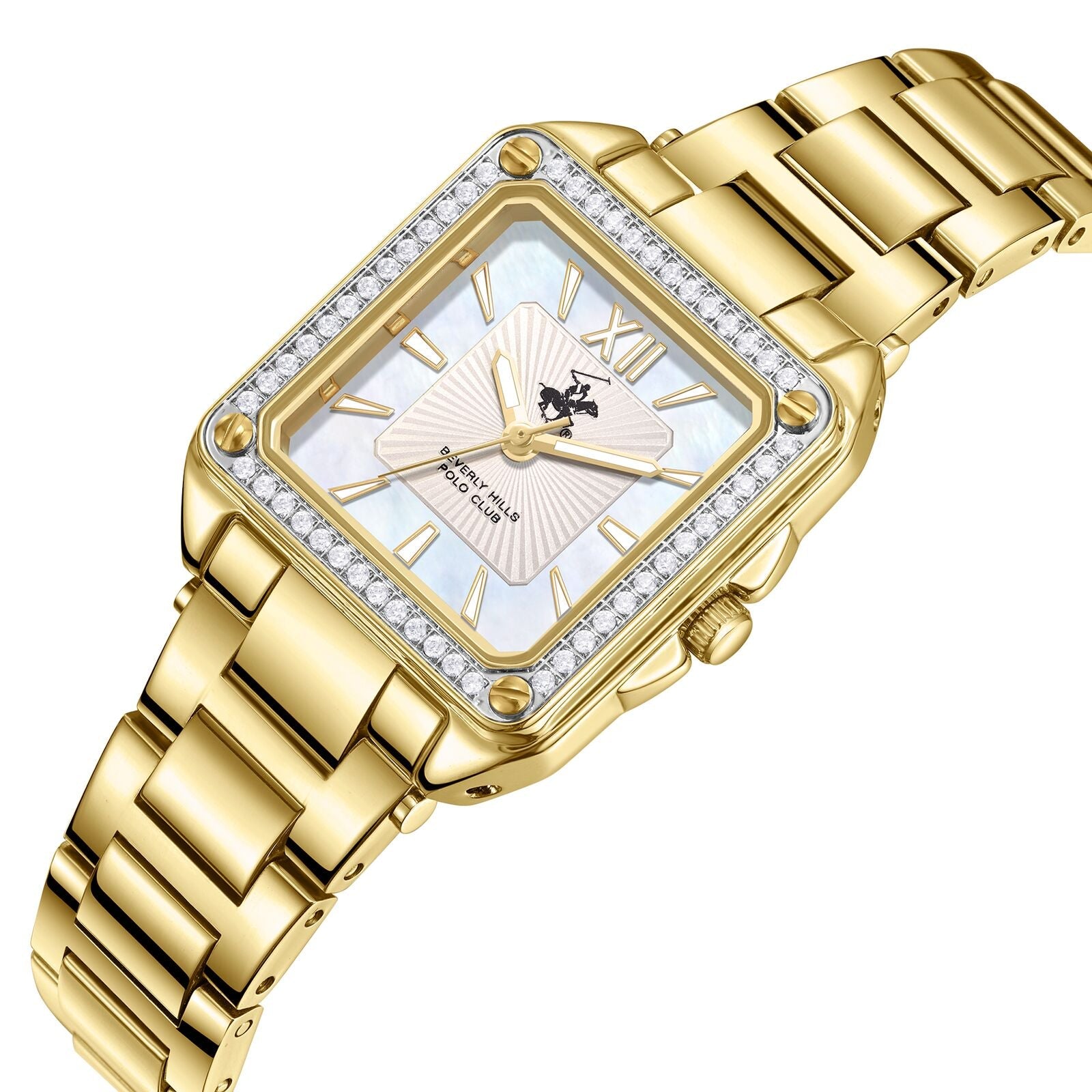 Beverly Hills Polo Club Gold Ladies Watch BP3671C.120