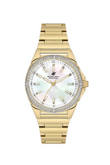 BEVERLY HILLS POLO CLUB Women's Mother of Pearl Watch – BP3587C.120