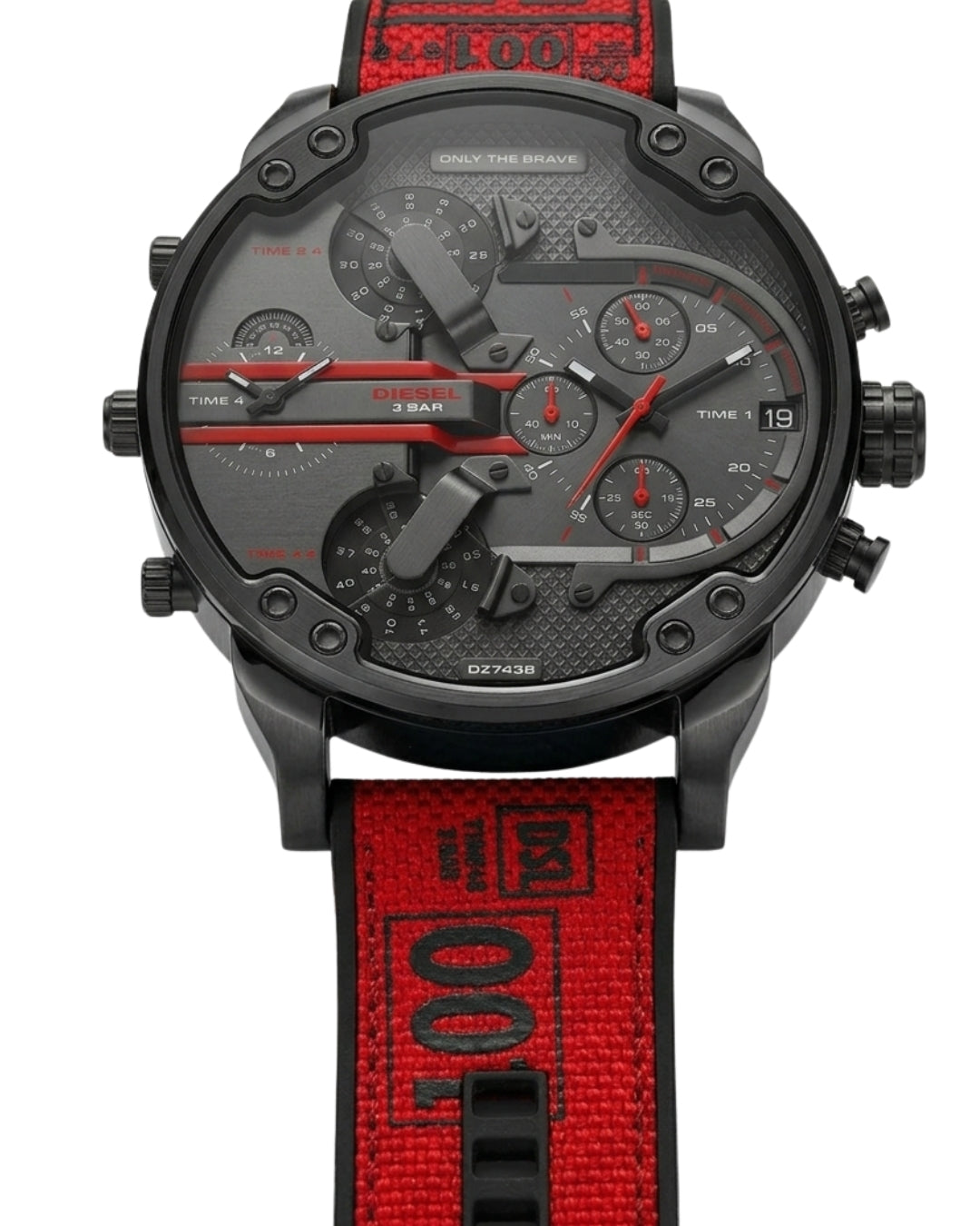 Diesel Mr. Daddy 2.0 Black IP Chronograph Men's Watch DZ7438
