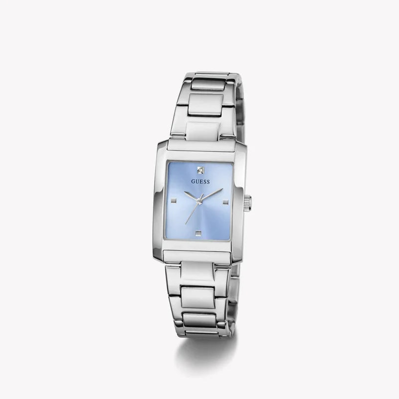 GUESS Ladies Silver Tone Analog Watch - GW0876L1
