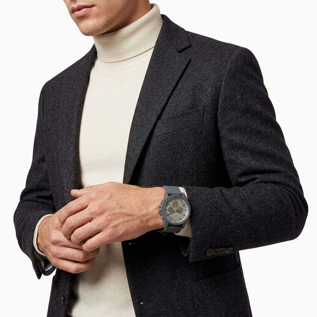 Armani Exchange Outer Banks Chronograph All Grey Watch - AX7123