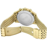 Hugo Boss Stunning Gold Navigator Black Chronograph S/Steel Men's Watch#1513531 - Watches of New Zealand #4