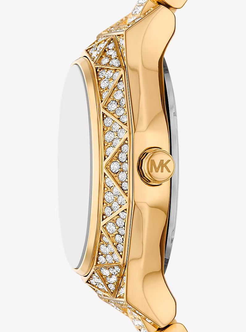 Michael Kors Raquel Gold Quartz Stainless Steel Watch MK4890