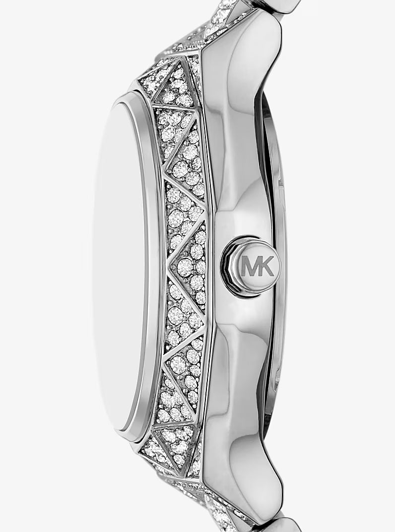 Michael Kors Raquel Silver Quartz Stainless Steel Watch MK4891