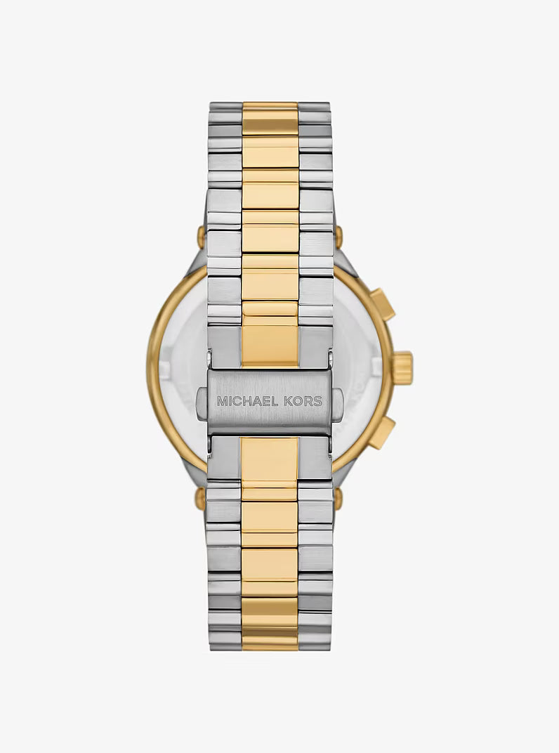Michael Kors Layton Chronograph Stainless Steel Bracelet Watch MK9221