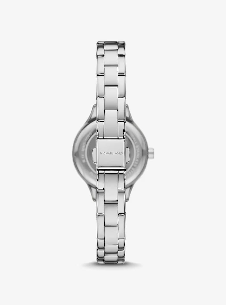 Michael Kors Petite Aspyn Pavé Silver-Tone Watch - MKO1088