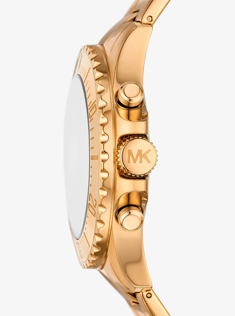 Michael Kors Oversized Everest Gold-Tone Watch - MKO1159