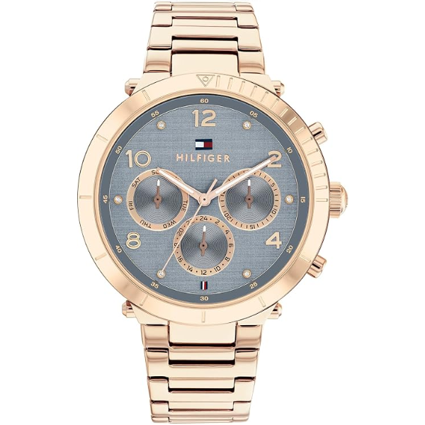 Tommy Hilfiger Emery Multifunction Day Date Gold Women's Watch - 1782489