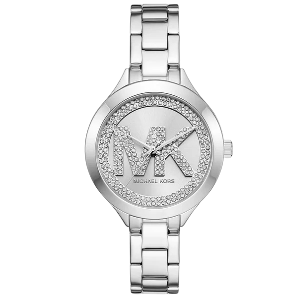 Michael Kors Aspyn Silver-Tone Pavé Women's Watch - MKO1108