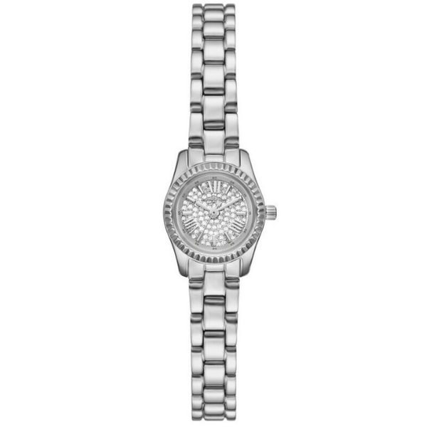 Michael Kors Micro Lexington Silver Steel Women's Watch - MK4948