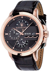 Maserati Chronograph Brown Dial Leather Men's Watch  R8871619001 - Watches of New Zealand