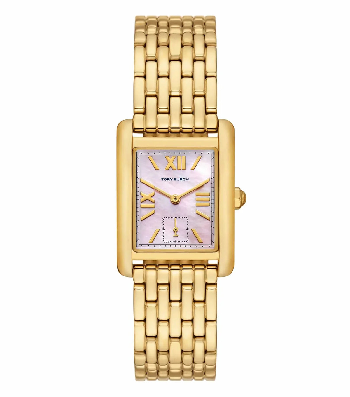 Tory Burch Eleanor Gold-Tone MOP Dial Ladies Watch TBW1077