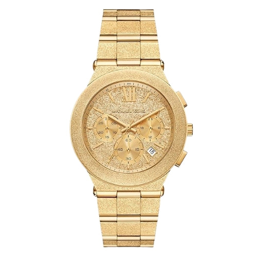 Michael Kors Oversized Billie Frosted Gold-Tone Watch - MK7556