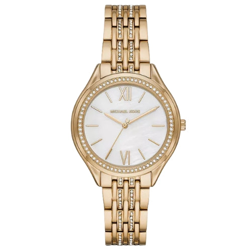 Michael Kors Mindy Three-Hand Gold-Tone Women's Watch - MK7078