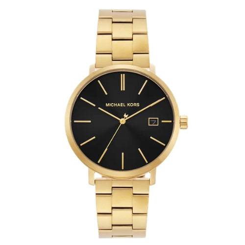Michael Kors Blake Three-Hand Date Gold-Tone Men's Watch - MK9136