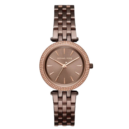 Michael Kors Darci Mini Darci Chocolate Brown Women's Watch - MK3553