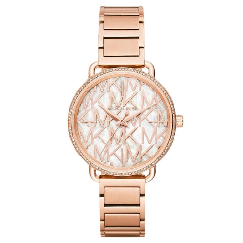 Michael Kors Portia Mother Of Pearl Women's Watch MK3887
