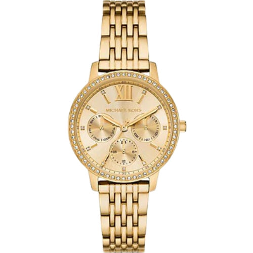 Michael Kors Gold Stainless Steel Ladies Watch - MKO1080