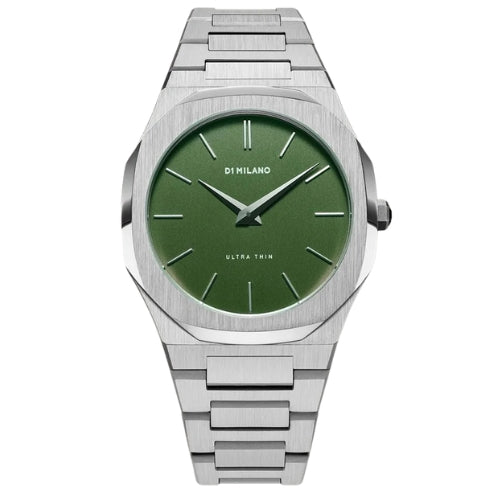 D1 MILANO Unisex Stainless Steel Green Watch | D1-UTBJ06