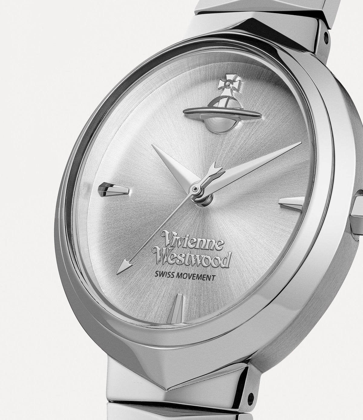Vivienne Westwood Ladies Armour Silver Watch VV314SLSL