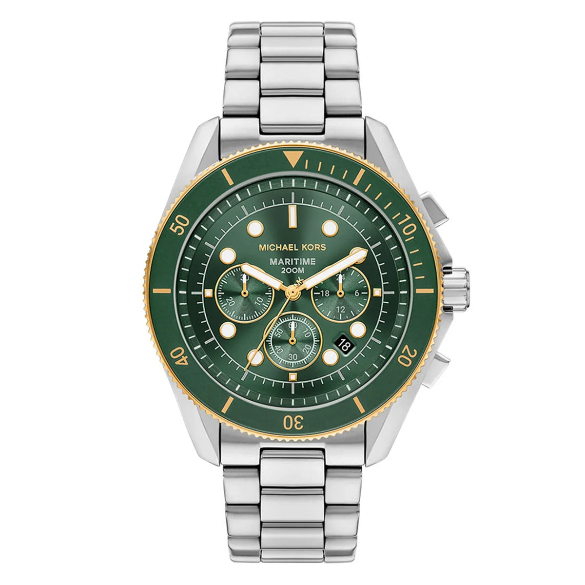 Michael Kors Maritime Chronograph Green Men's Watch MK9215