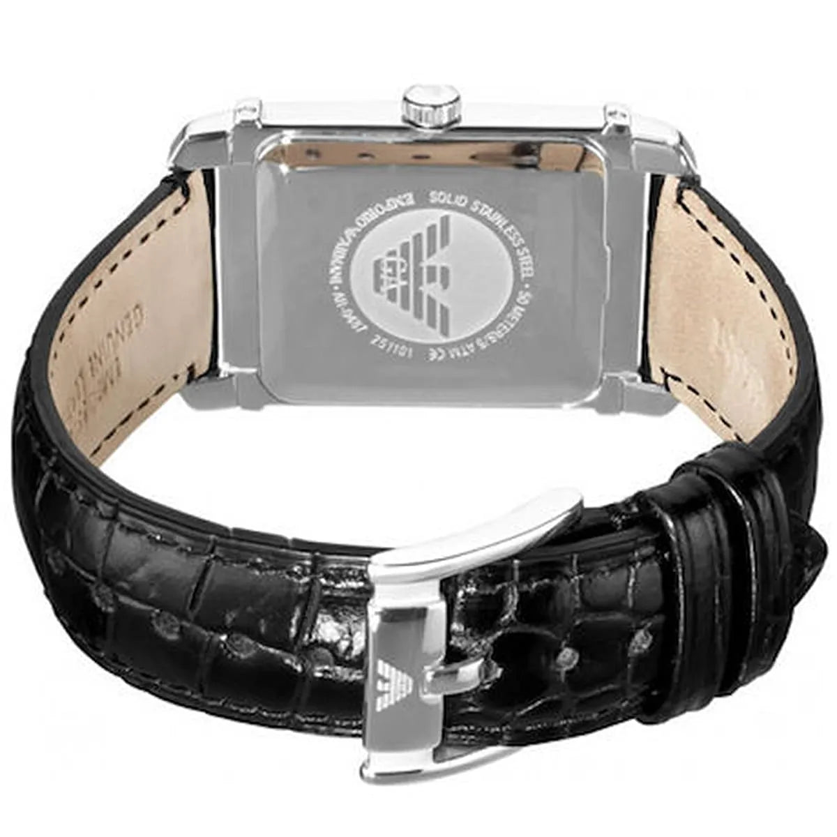 Emporio Armani Marco Quartz Silver Dial Men's Watch AR0487