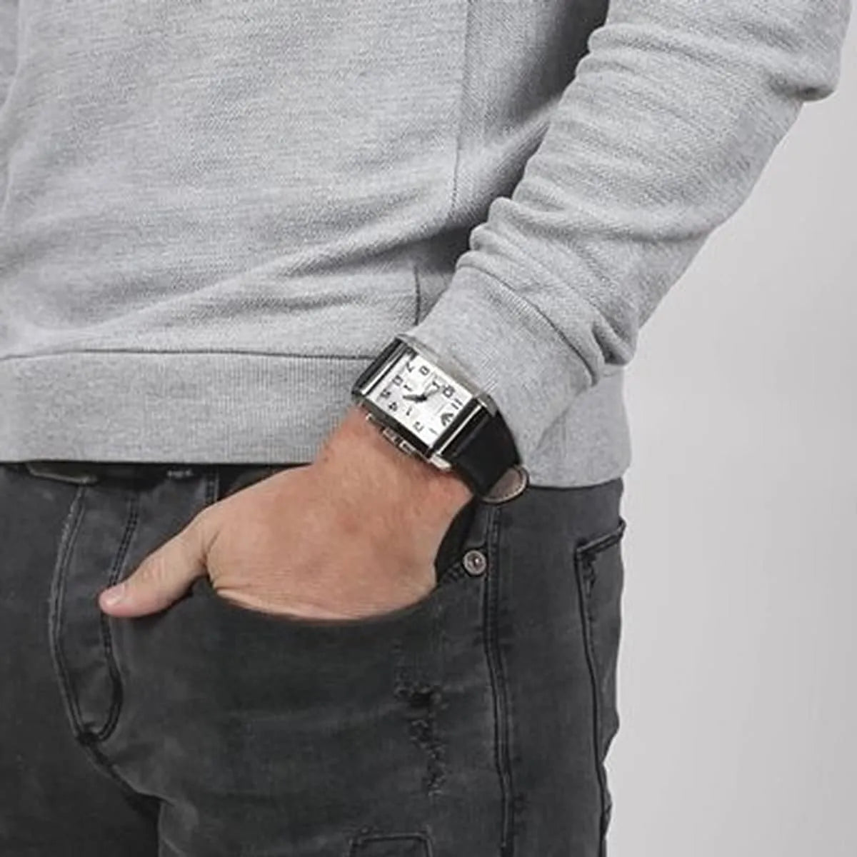 Emporio Armani Marco Quartz Silver Dial Men's Watch AR0487