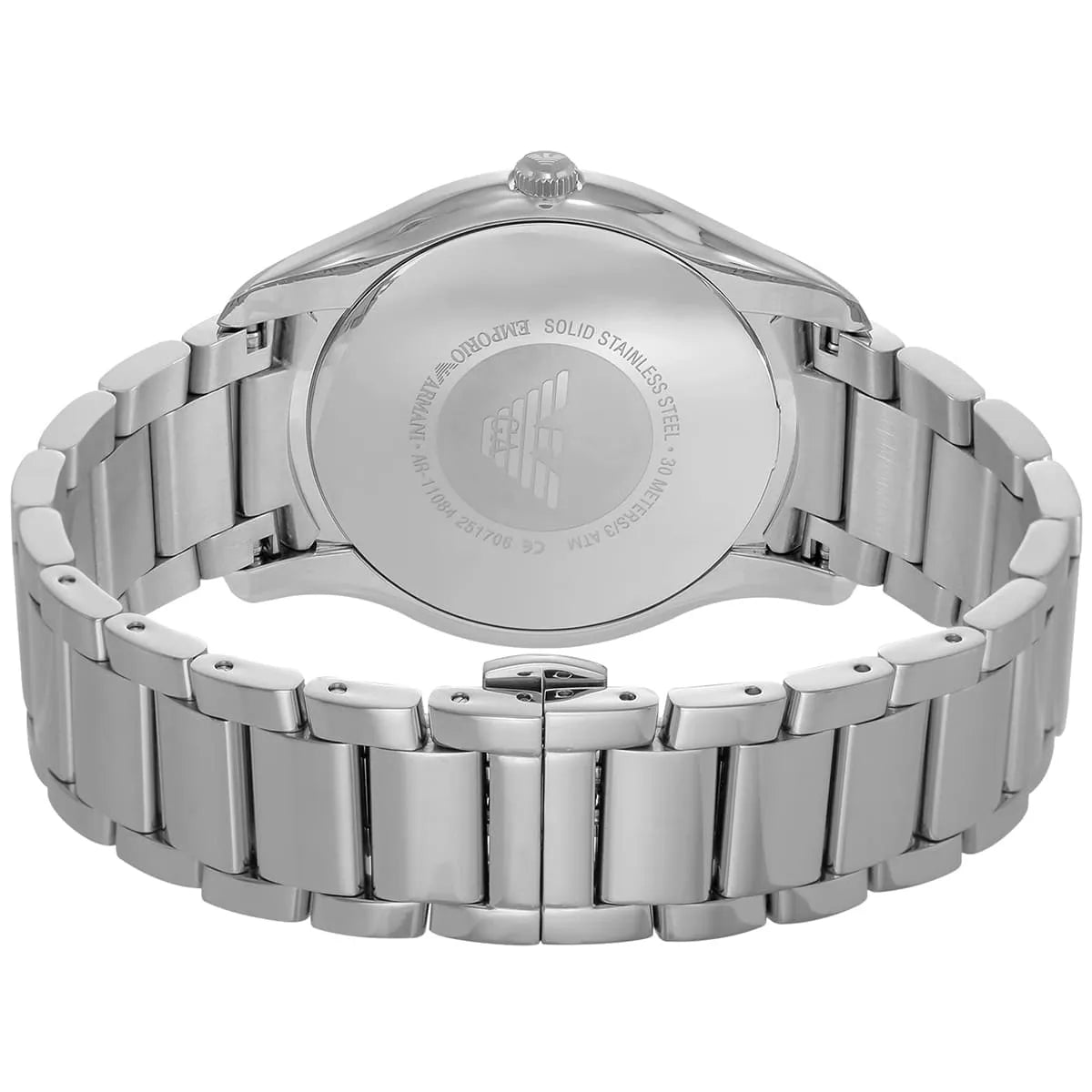 Emporio Armani Silver Stainless Steel Men's Watch - AR11084