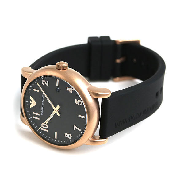 Emporio Armani Quartz Black Dial Men's Watch - AR11097