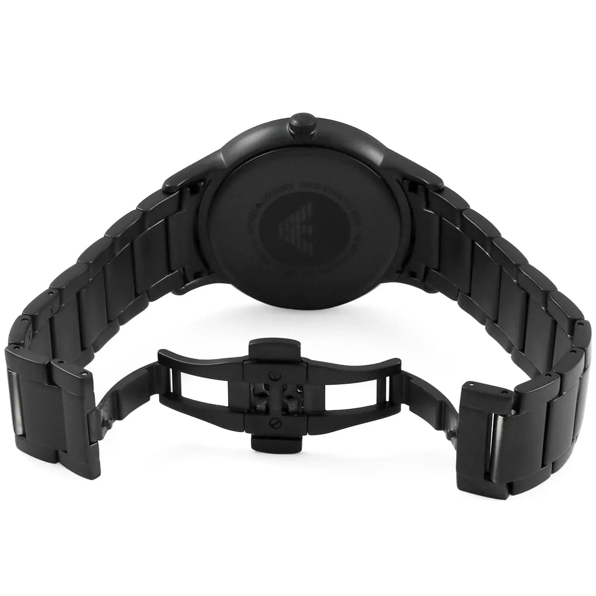 Emporio Armani Renato Quartz Black Dial Men's Watch - AR11184