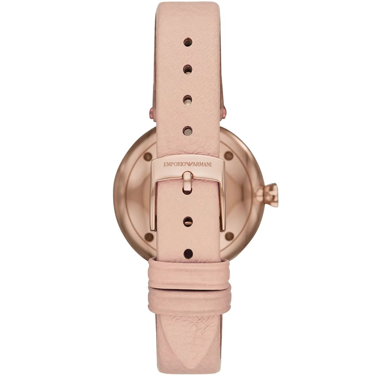 Emporio Armani Arianna Nude-Pink Leather Women's Watch AR11199