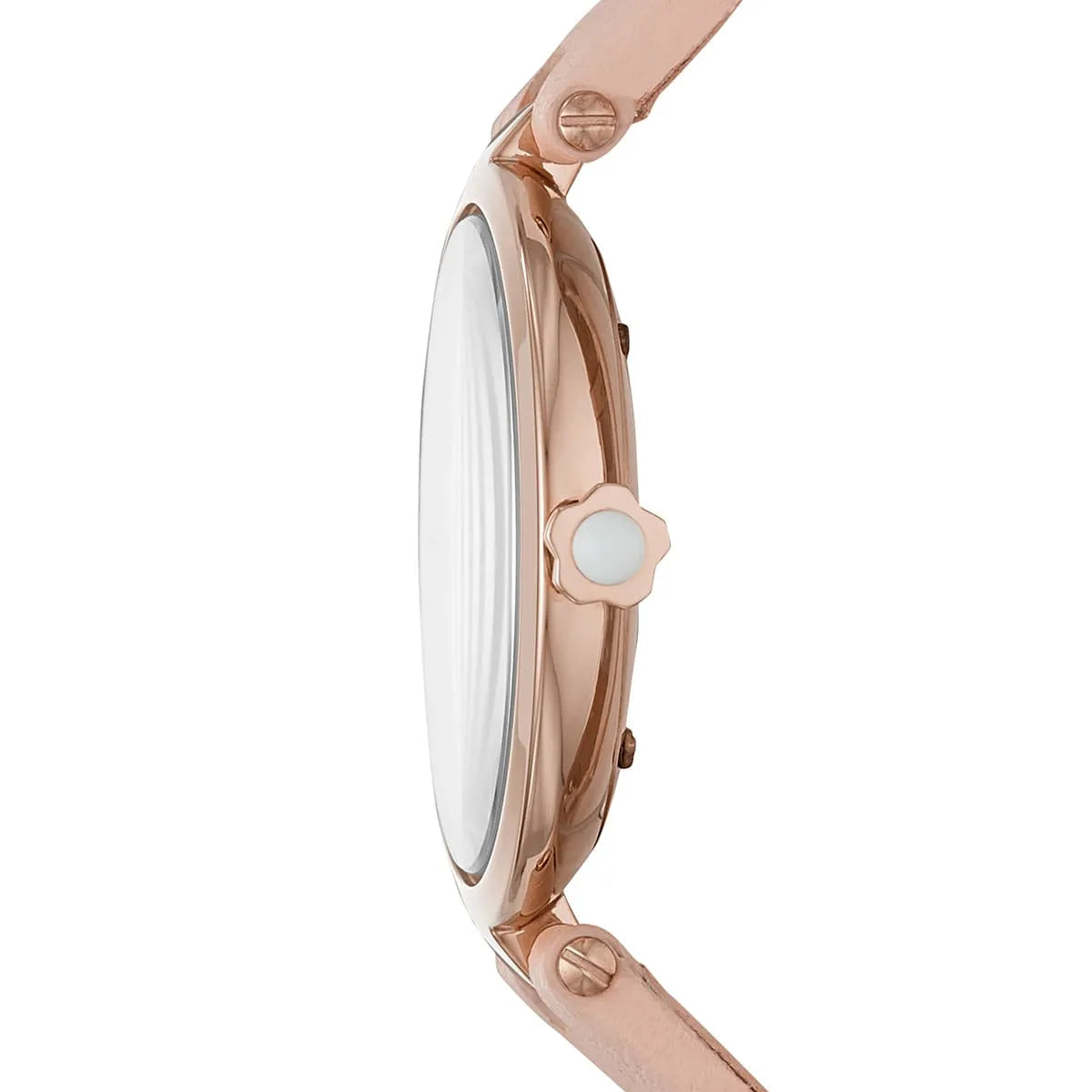 Emporio Armani Arianna Nude-Pink Leather Women's Watch AR11199
