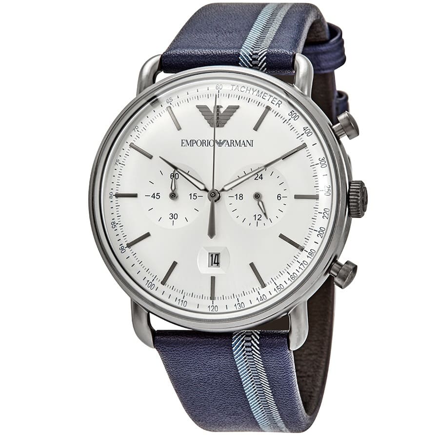Emporio Armani Aviator Tachymeter Quartz Men's Watch - AR11202