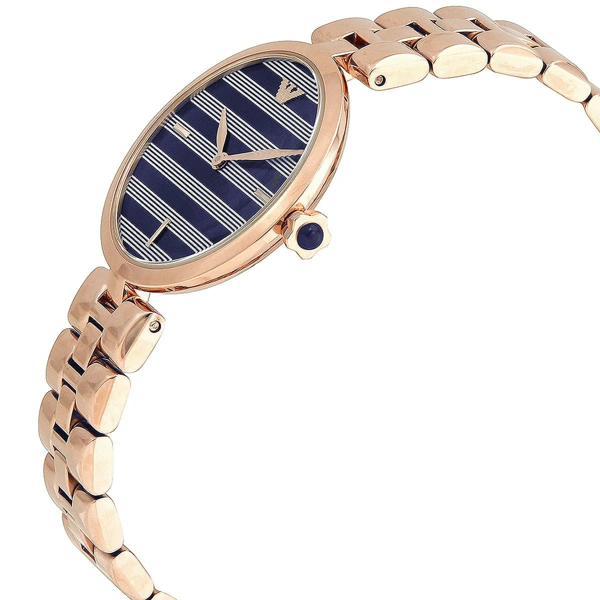 Emporio Armani Quartz Blue and Grey Dial Women's Watch - AR11220