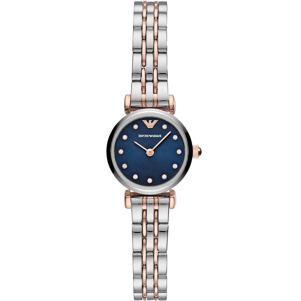 Emporio Armani Quartz Crystal Blue Dial Ladies Watch AR11222