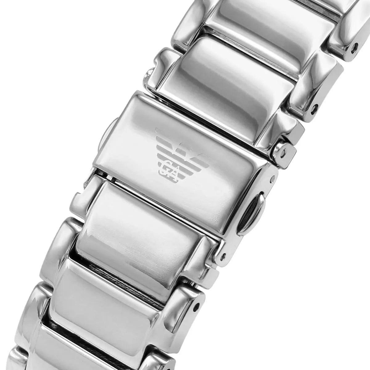 Emporio Armani Ruggero Black Dial Stainless Steel Men's Watch - AR11310