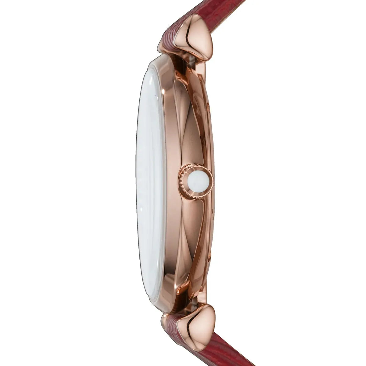 Emporio Armani Gianni T-Bar Quartz Leather Ladies Watch AR11322