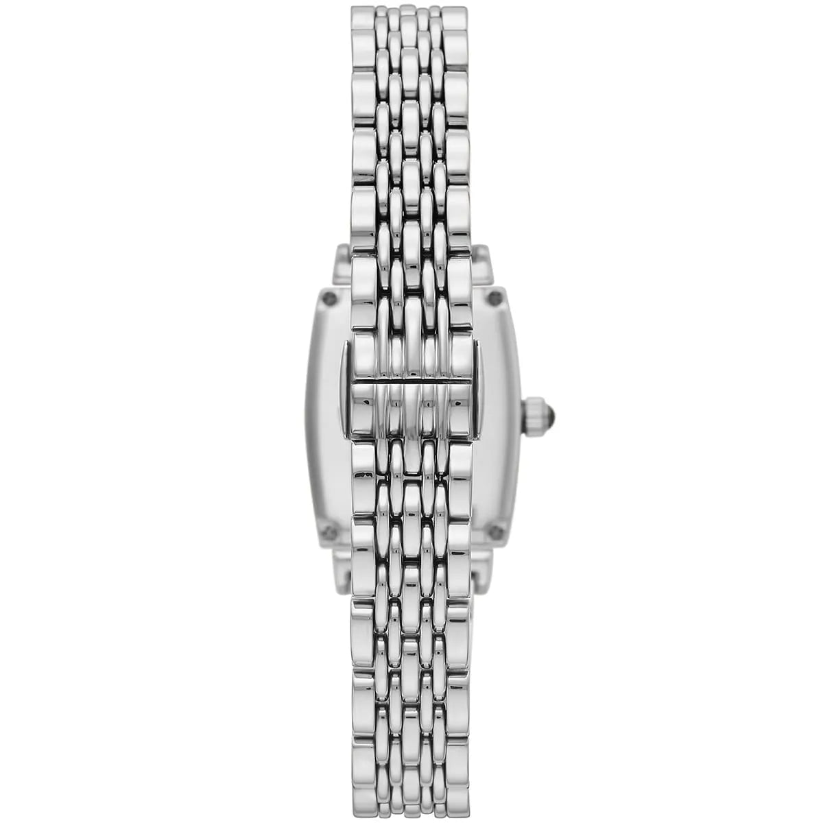 Emporio Armani Gianni T-Bar Quartz Crystal White Dial Ladies Watch AR11405