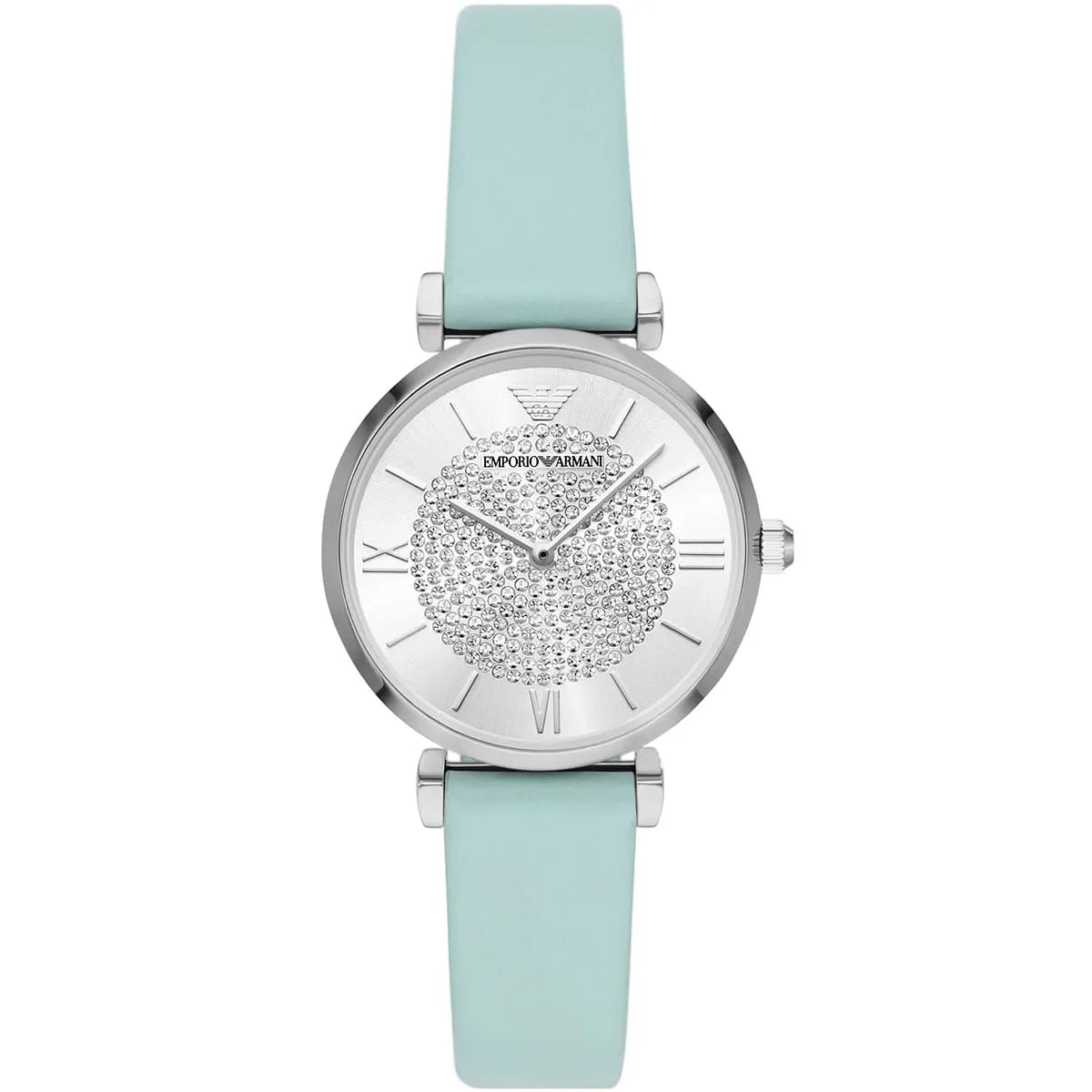 Emporio Armani Gianni T-Bar Analog Silver Dial Women's Watch-Ar11443 AR11443 - Image 1