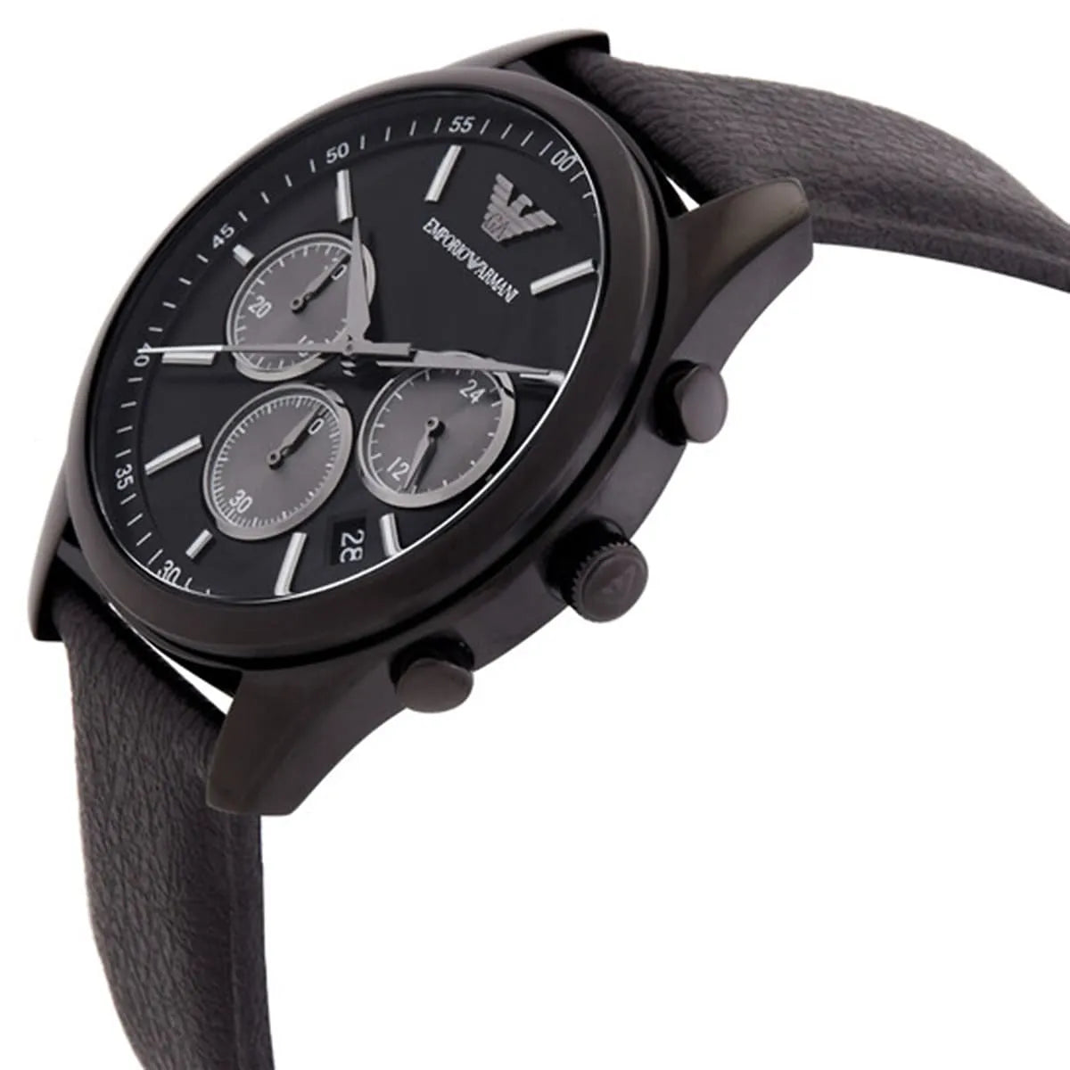 Emporio Armani Chronograph Quartz Black Dial Men's Watch - AR11583