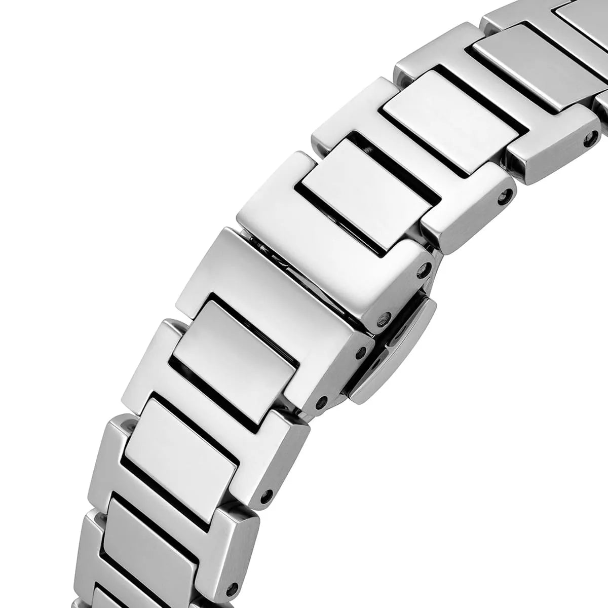 Emporio Armani Empire Mother of Pearl Dial Silver Steel Strap Watch For Women AR11625