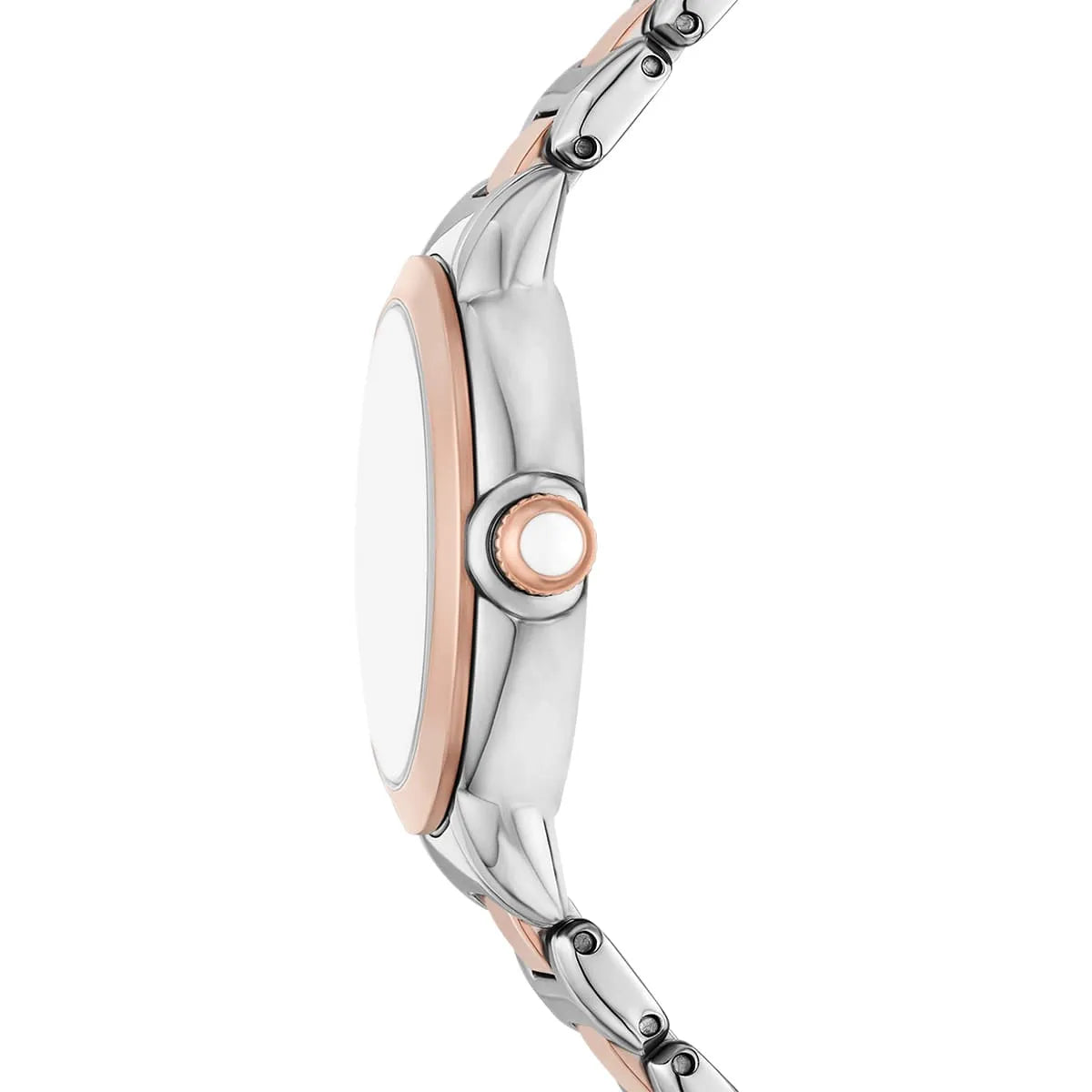 Emporio Armani AR11643 watch side view showing slim case profile and lugs