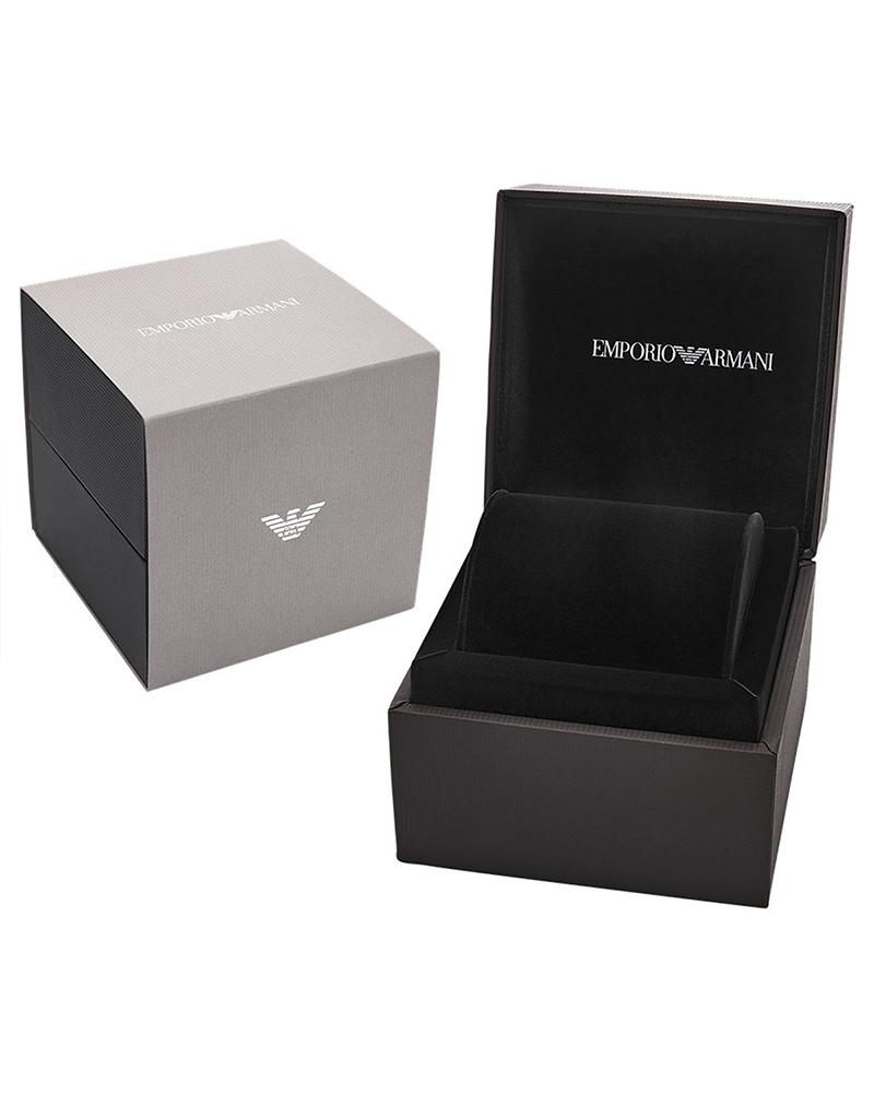 Emporio Armani Dario watch with original packaging and presentation box
