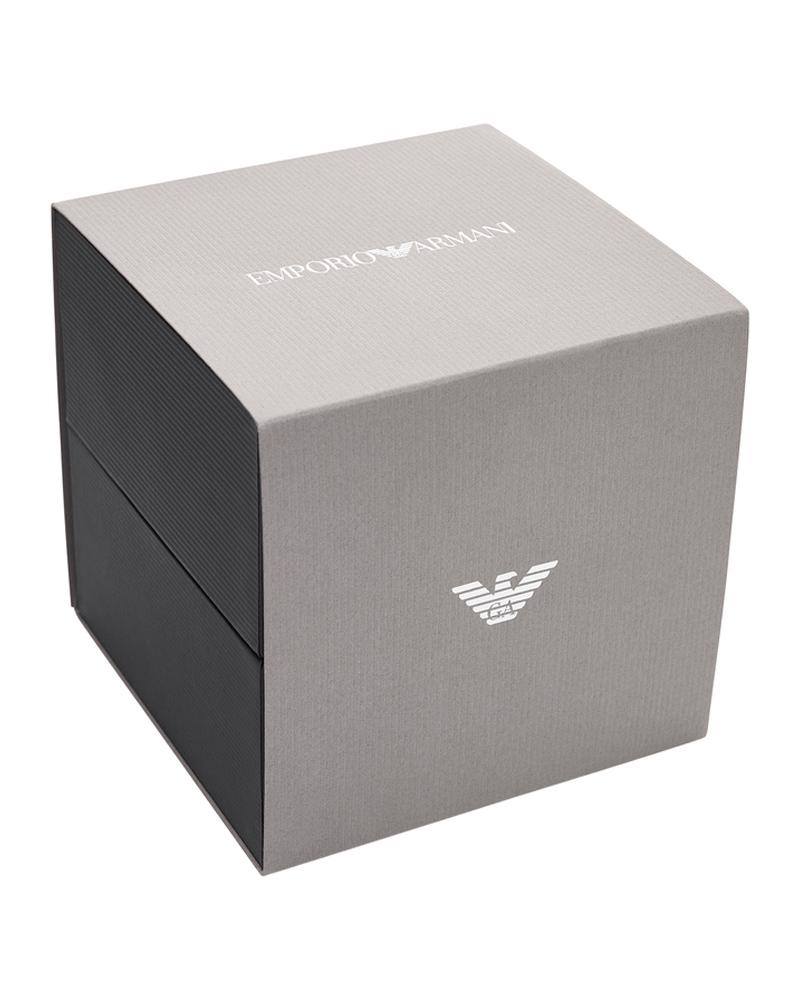 Emporio Armani AR11715 watch in gray branded presentation box