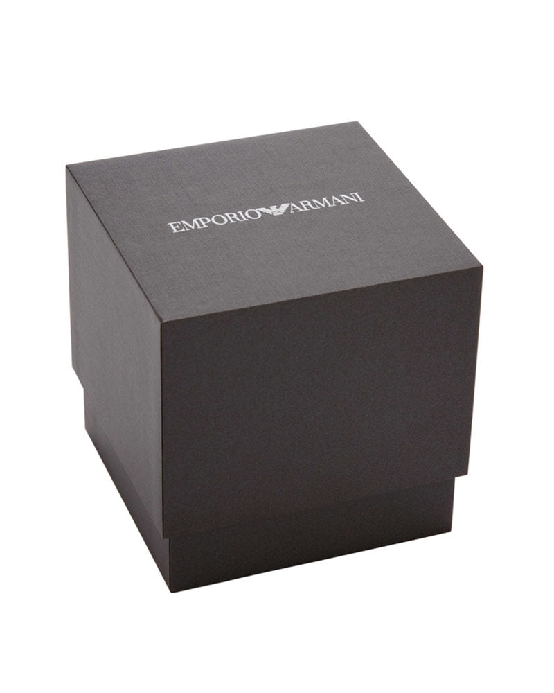 Emporio Armani branded gray presentation box for AR11788 watch